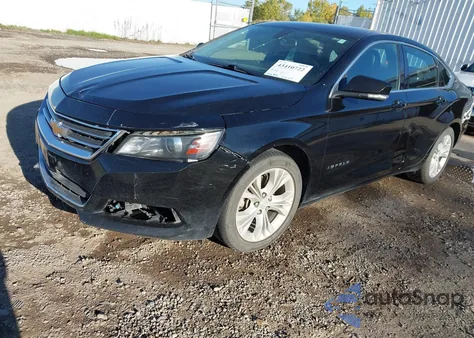 2015 Chevrolet Impala 2Lt from USA, damaged, VIN 2G1125S30F9257136